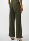 Joseph Ribkoff Classic Wide Leg Trousers, Khaki Green