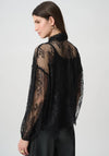 Joseph Ribkoff Edit 57 Lace Pussybow Blouse, Black