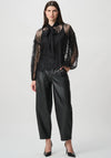 Joseph Ribkoff Edit 57 Lace Pussybow Blouse, Black