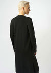 Joseph Ribkoff Knit Stud Trim Long Cardigan, Black