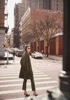 Joseph Ribkoff Oversized Abstract Print Cardigan, Iguana & Black