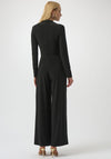 Joseph Ribkoff Silky Knit Wide Leg Jumpsuit, Black