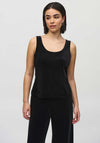 Joseph Ribkoff Velvet Top and Jacket Twinset, Black