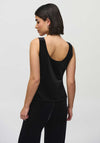 Joseph Ribkoff Velvet Top and Jacket Twinset, Black