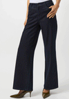 Joseph Ribkoff Goldie Stretch Wide Leg Jeans, Navy