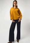 Joseph Ribkoff Goldie Stretch Wide Leg Jeans, Navy
