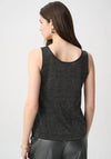 Joseph Ribkoff Rhinestone Mesh Top, Black