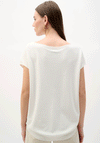 Joseph Ribkoff Embellished Floral Knit Top, White