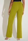 Joseph Ribkoff Scuba Crepe Pull on Trousers, Green
