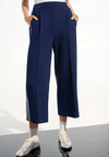 Joseph Ribkoff Sport Striped Side Culotte Joggers, Navy