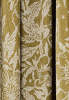 Joules Twilight Ditsy Floral Print 90”X90” Curtains, Gold