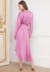Jovonna Safien Wrap Midi Dress, Violet
