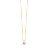 Absolute Crystal Pendant Necklace, Gold