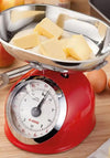 Judge Traditional Kitchen Scale, Red
