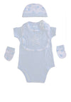 Just Too Cute Baby Boy Star 5 Piece Gift Set, Blue