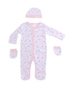 Just Too Cute Baby Girl 5 Piece Bundle Of Joy Gift Set, Pink