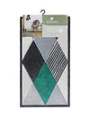 The Home Studio Solemate Diamond Doormat, Grey Multi