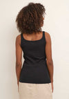 Kaffe Carna Vest Top, Black