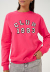 Kaffe Viola Embroidered Sweatshirt, Pink