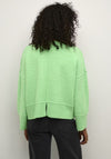 Kaffe Fridana V Neck Jumper, Green