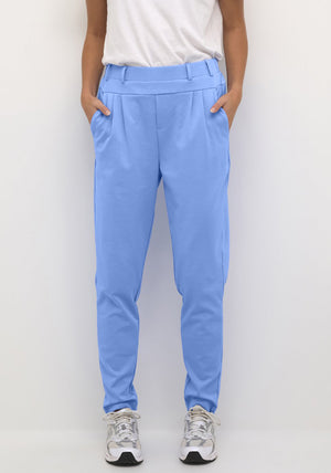 Kaffe Jenny Slim Fit Trousers, Blue