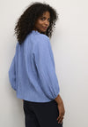 Kaffe Lianna Relaxed Blouse, Blue