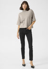 Kaffe Lizza Turtleneck Sweater, Light Taupe