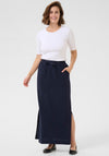 Kaffe Naya Liah Cargo Style Skirt, Navy