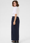 Kaffe Naya Liah Cargo Style Skirt, Navy