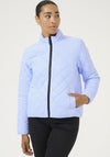 Kaffe Loreen Quilted Puffer Jacket, Blue
