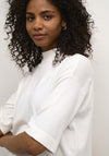 Kaffe Lizza Turtleneck Sweater, Cream