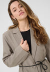 Kaffe Tilla Single Breasted Blazer, Taupe