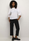 Kaffe Emma Puff Sleeve Blouse, White