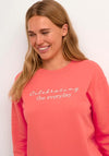 KAFFE Kadina Sweatshirt, Cayenne