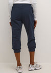 Kaffe Naya Capri Trousers, Navy
