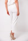 KAFFE Kasakura Cropped Trousers, Chalk White