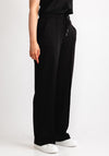Kaffe Jenny Straight Leg Trousers, Deep Black