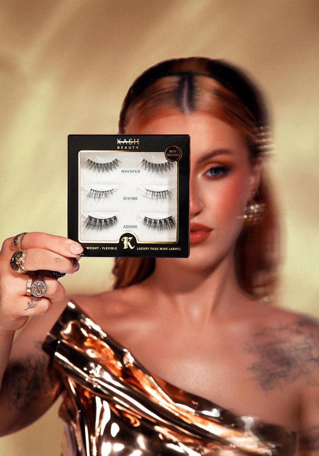 Kash Beauty Faux Mink Lash Trio