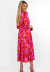Kate & Pippa Audrey Printed Maxi Dress, Pink