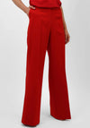 Kate and Pippa Palermo Wide Leg Trousers, Red