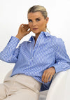 Kate & Pippa Cambridge Striped Shirt, Light Blue & White