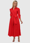 Kate and Pippa Victoria Shirt Dress, Red