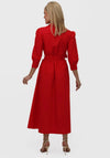 Kate and Pippa Victoria Shirt Dress, Red