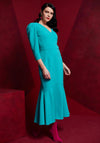 Kate Cooper V Neckline Fishtail Maxi Dress, Capri