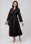 Kate and Pippa Penelope Taffeta Dress, Black