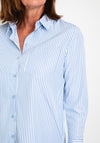 Kate & Pippa Oxford Striped Shirt, Blue