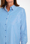 Kate & Pippa Oxford Striped Shirt, Navy