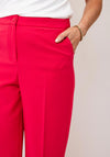 Kate & Pippa Palermo Wide Leg Trousers, Coral Pink