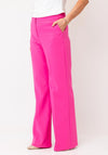Kate & Pippa Palermo Wide Leg Trousers, Fuchsia Pink