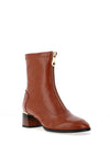 Kate Appleby Greenhill Zip Front Heeled Boots, Tan